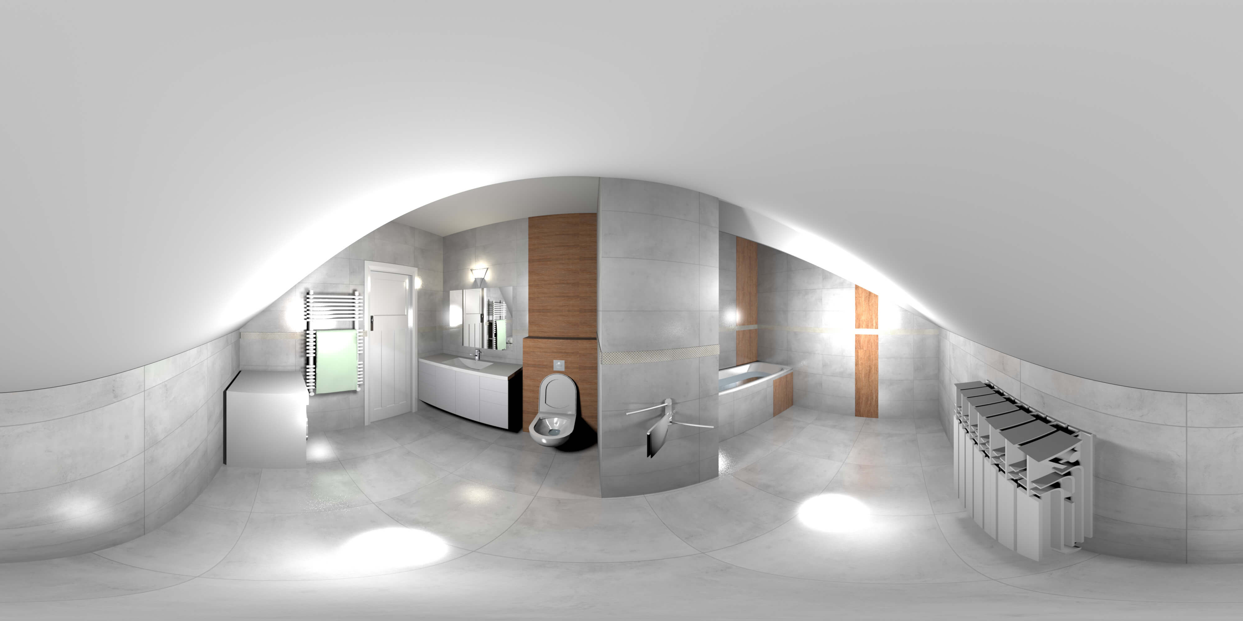wizualizacja 3d mieszkania